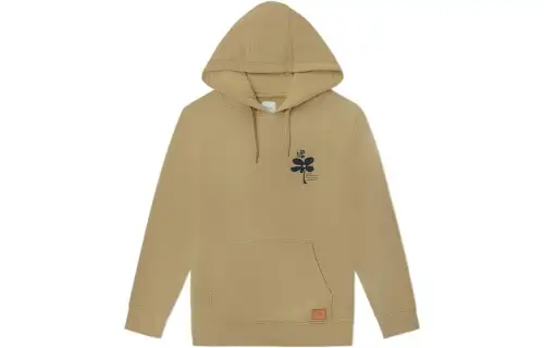 Vans Sweatshirts Unisex Khaki Hooded Moderate Regular