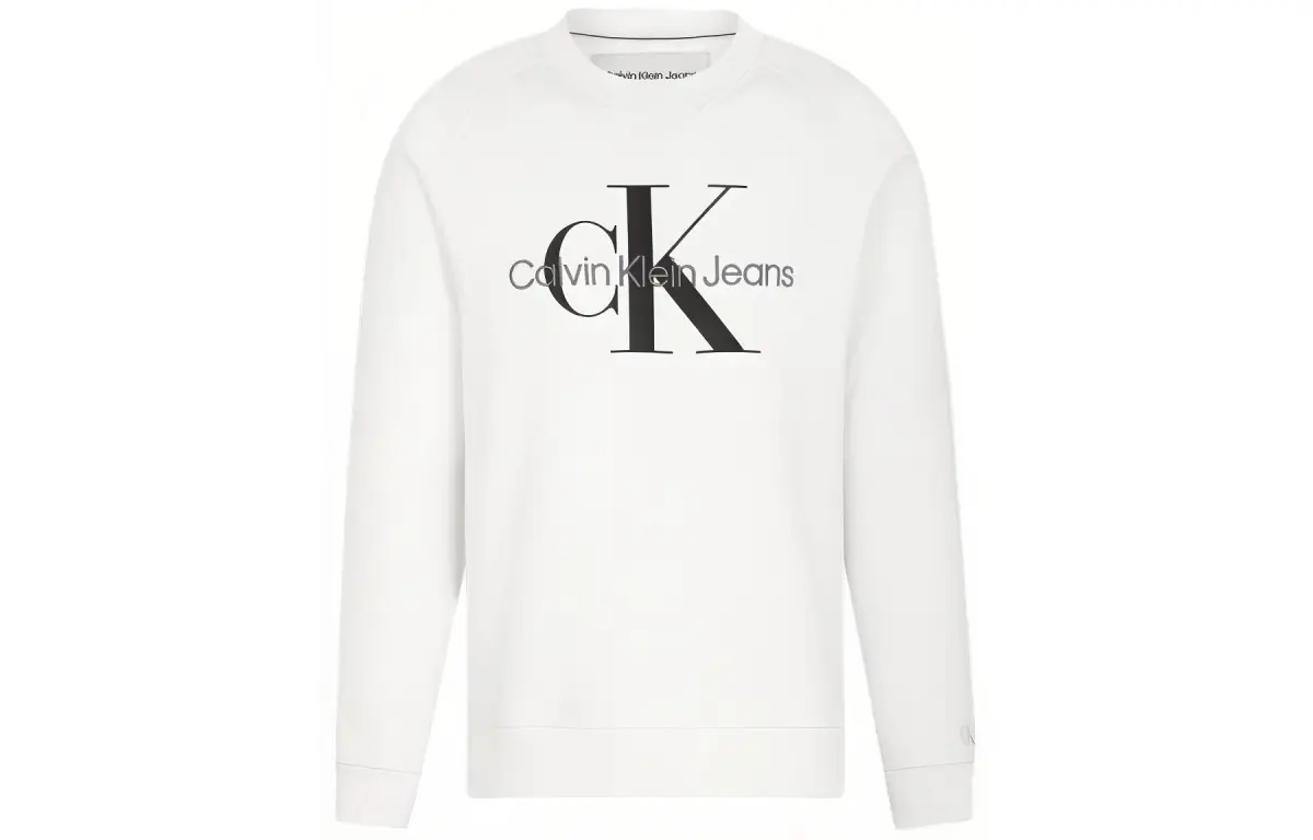 CALVIN KLEIN Sweatshirt Men's White