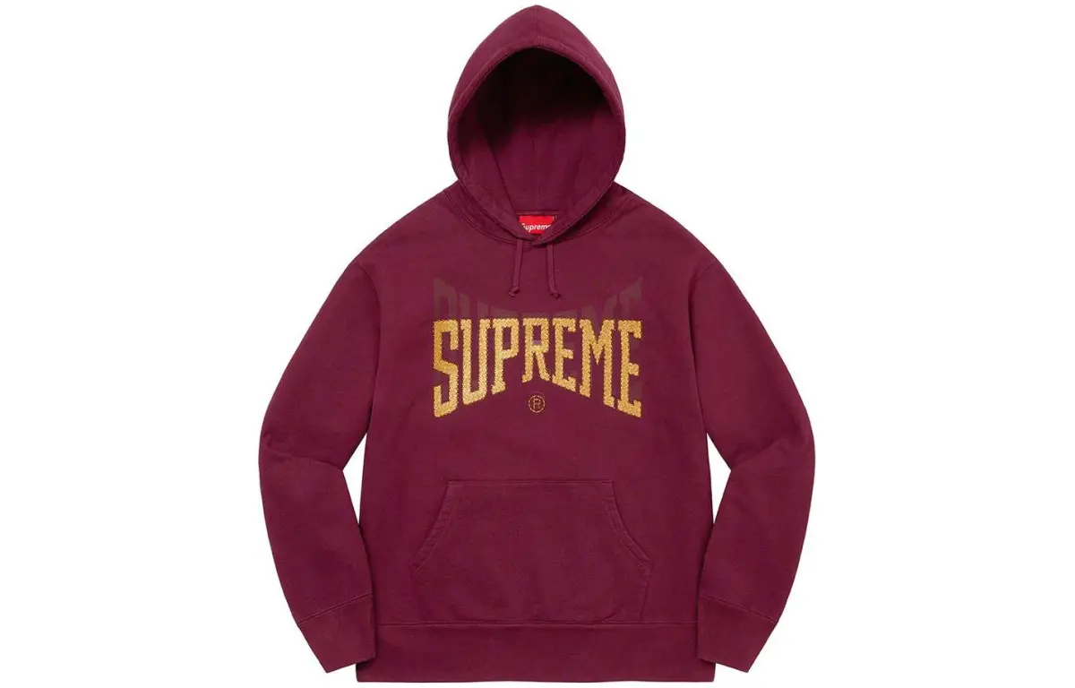 Supreme Rhinestone Shadow Hooded Sweatshirt