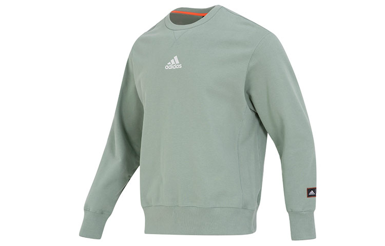 Свитшот adidas Спортивный пуловер (зеленый)
