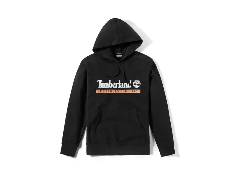 Timberland Sweatshirts Men's Black Hooded Moderate Other