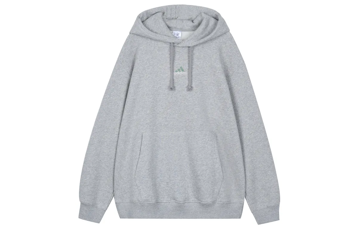 Adidas Sweatshirts Men's Gray Hooded Moderate Other