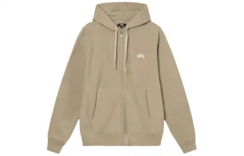Stussy Stock Logo Zip Hood