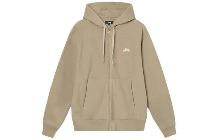 Stussy Stock Logo Zip Hood