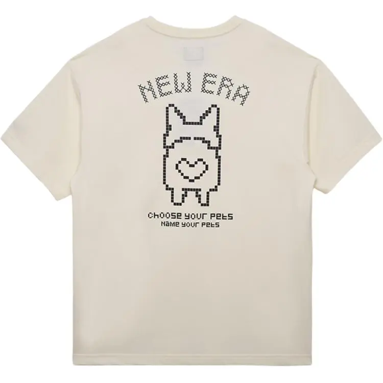 New Era T Shirt Unisex Ivory White