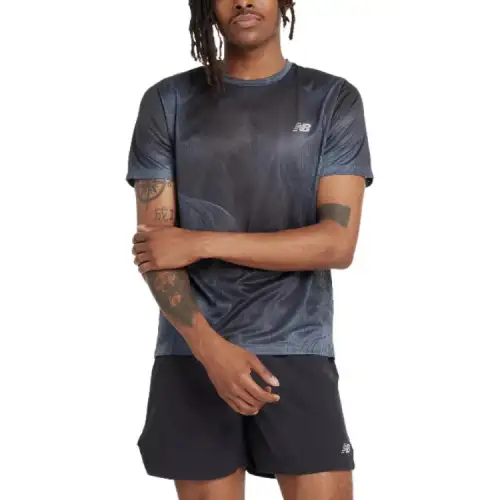 New Balance T Shirt Men's Asphalt Rubble