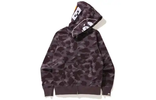 A BATHING APE Sweatshirts Men's Hooded Thickened Cardigan