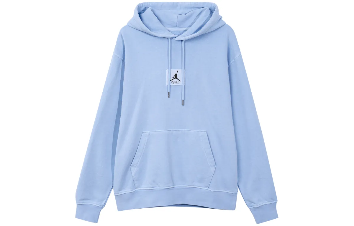 Jordan Sweatshirts Men's Blue Hooded (Non-detachable) Moderate