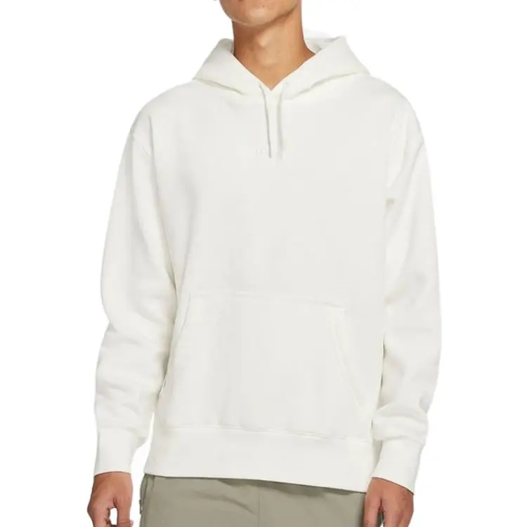 Nike Sweatshirts Men's White Hooded Moderate Regular