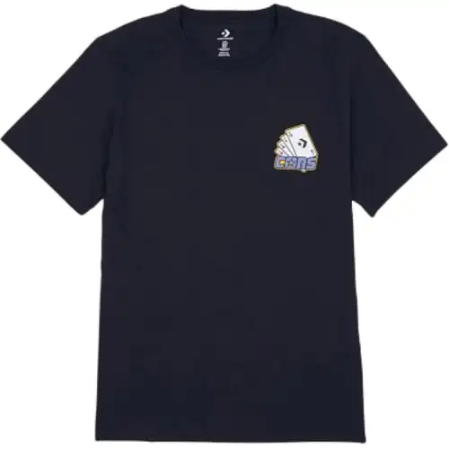 Converse CONS Card Skate T Shirt Men's Black