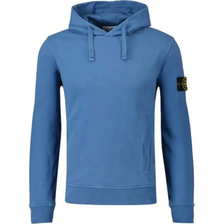STONE ISLAND Logo Patch Drawstring Hoodie