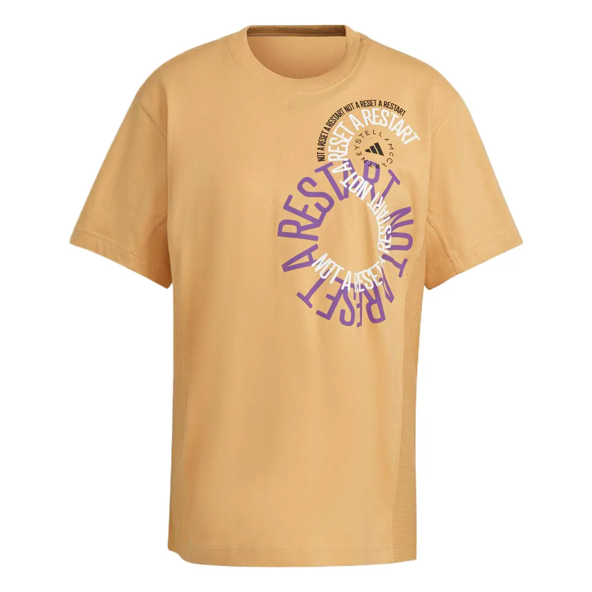 Adidas T Shirt Unisex Amber Yellow