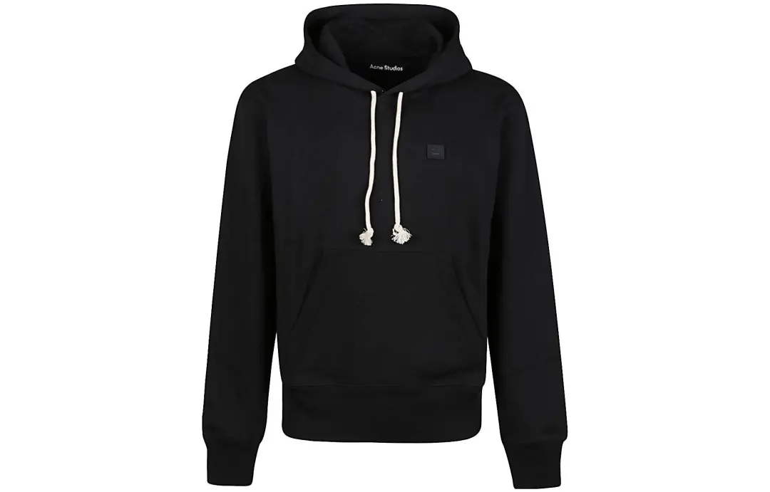 Acne Studios Logo Patch Drawstring Hoodie