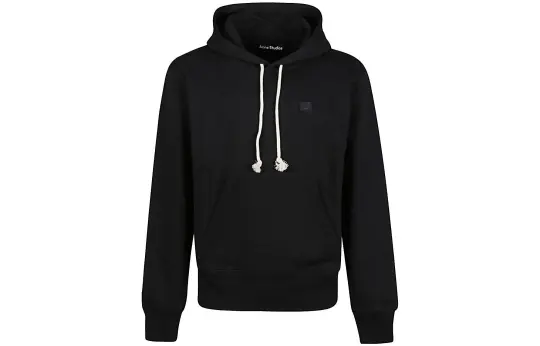Acne Studios Logo Patch Drawstring Hoodie