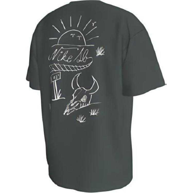 Футболка Nike SB TEE M90 (зеленая)