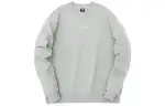 Anta Sports Lifestyle Collection, Solid Color Thickened And Fleece Lined Thermal Crew Neck Pullover Long Sleeved