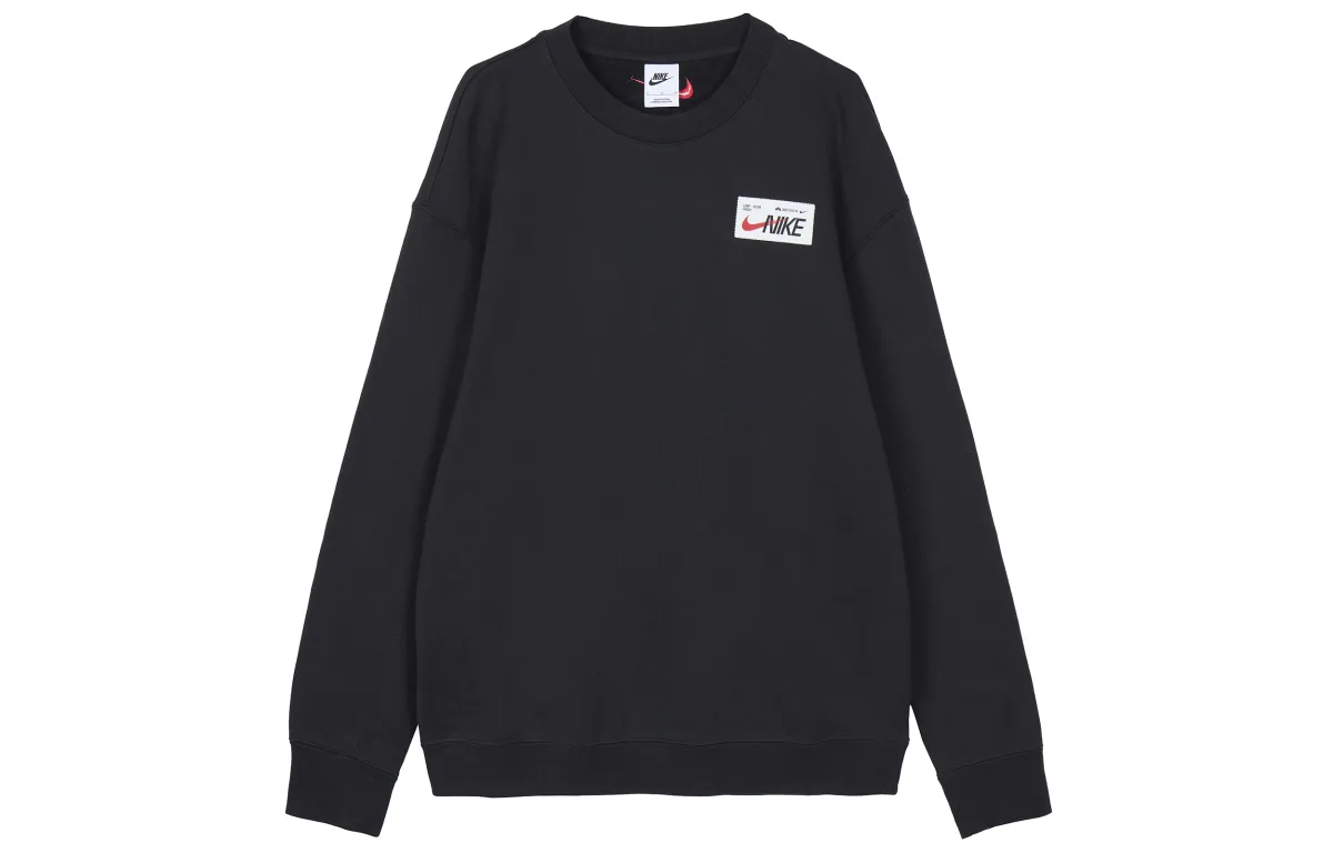 Nike Chinese New Year Sweatshirts Men's Black Crew Neck Moderate Regular