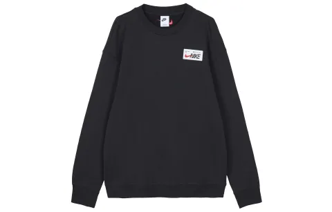 Nike Chinese New Year Sweatshirts Men's Black Crew Neck Moderate Regular