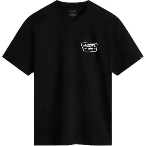 Vans FULL PATCH BACK T Shirt Men's Black