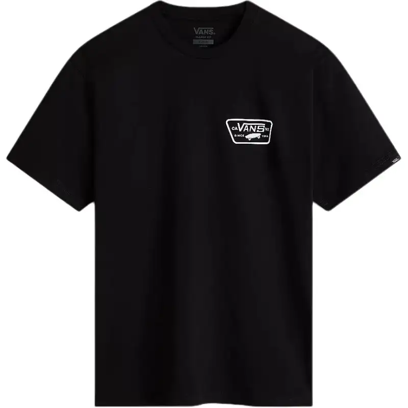 Vans FULL PATCH BACK T Shirt Men's Black