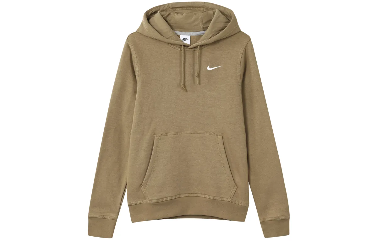 Nike Sweatshirts Men's Brown Hooded Thickened Regular