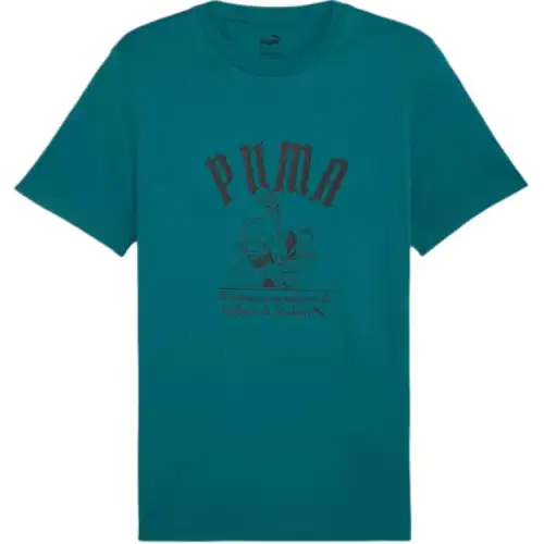 PUMA Super Break T Shirt Men's Green