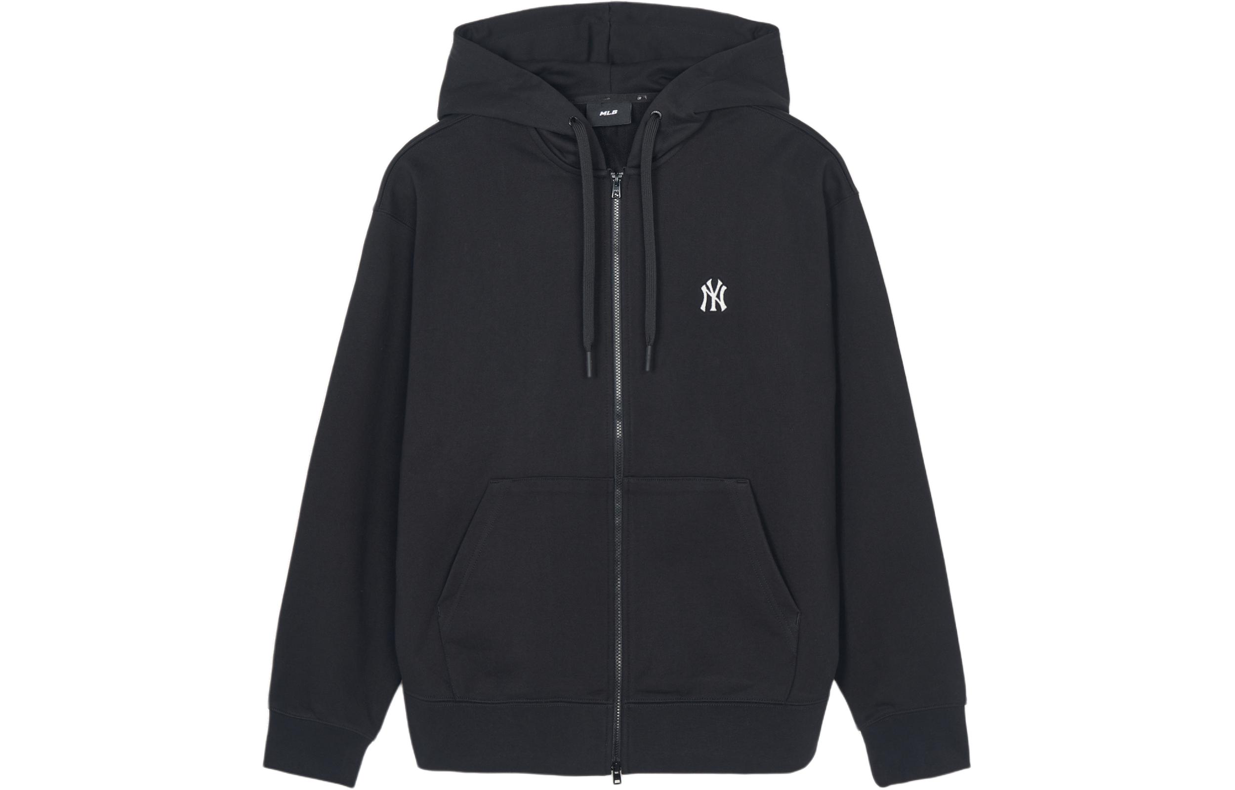 MLB Hoody with zipper, cardigan, black sweatshirt for men and women