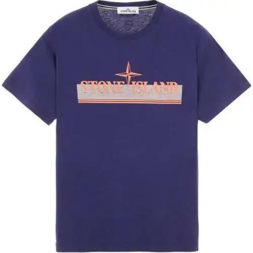 STONE ISLAND T Shirt Men's Purple