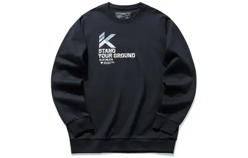 Anta Basketball Collection Sweatshirt Men's Basic Black