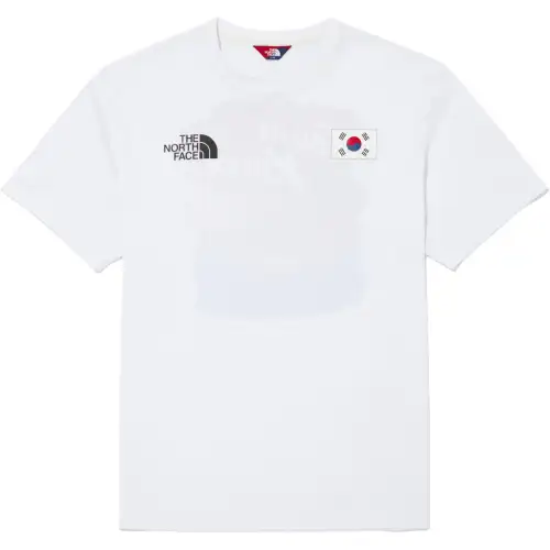 THE NORTH FACE PO TEAMKOREA S/SR/TEE/R T Shirt Men's White