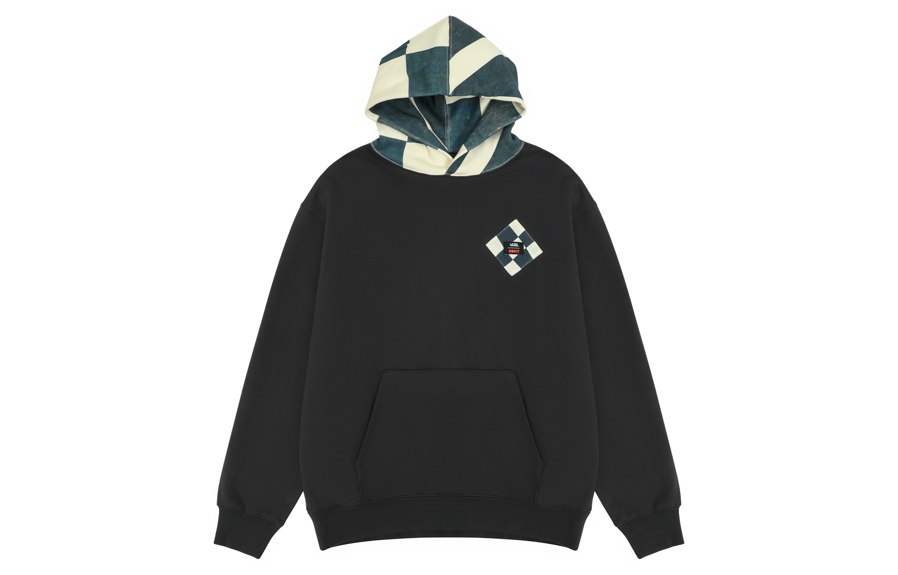 Vans Sweatshirts Unisex Black Hooded Moderate