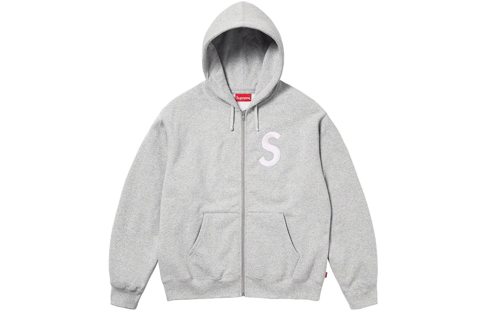 Худи Supreme S Logo (черное)