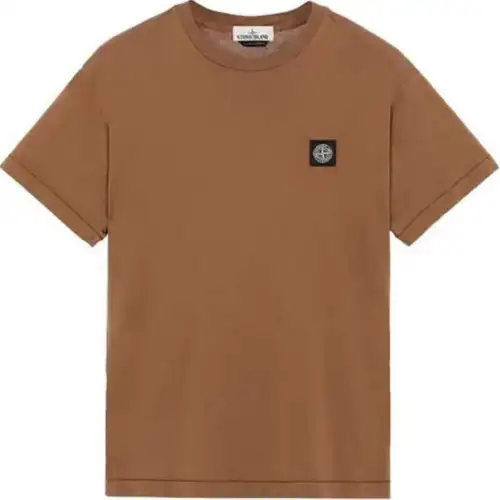 STONE ISLAND T Shirt Men's Brown