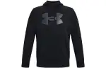 Under Armour Sweatshirts Men's Black Hooded Moderate Regular