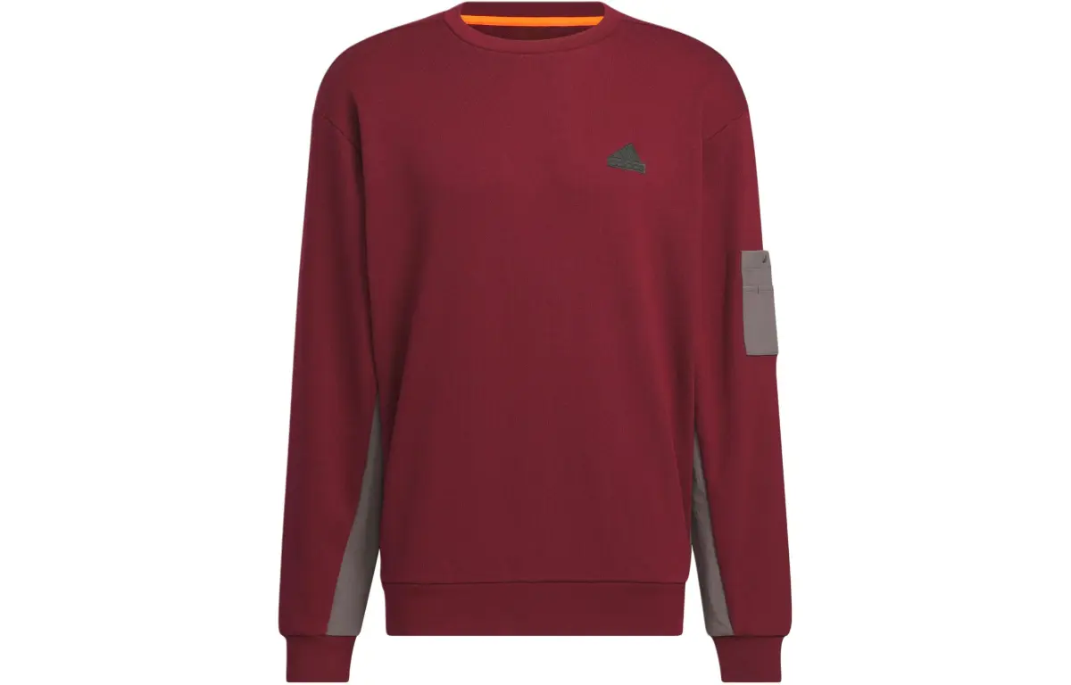 Adidas City Escape Blocking Sweatshirt Men's Dark Red
