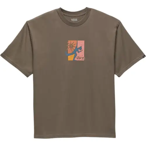Vans Style Guy T Shirt Men's Brown