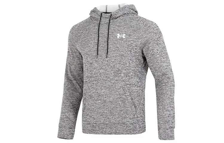 Under Armour Sweatshirts Men's Gray Hooded Moderate Regular