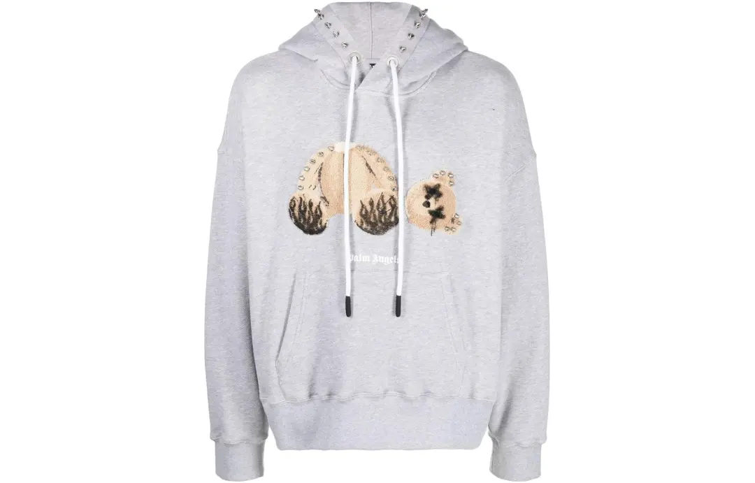 PALM ANGELS Punk Bear Hoodie