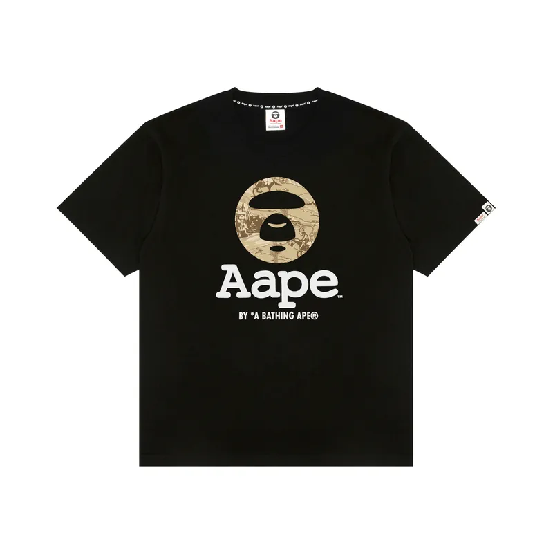 Aape By *A Bathing APE® Logo print T shirt