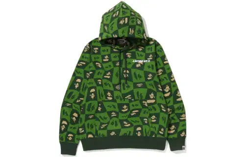 Bape Distortion Pullover Hoodie