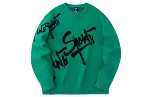Anta Life Collection Sweatshirt Unisex Leopard Green