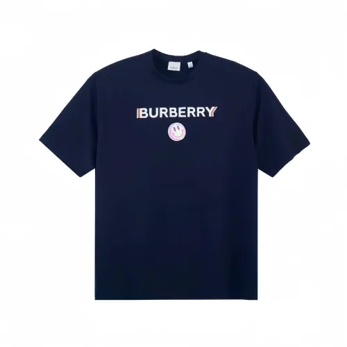 Burberry T Shirt Unisex Dark Blue