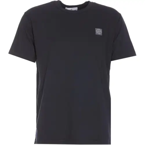 STONE ISLAND Compass Patch Crewneck T Shirt