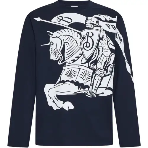 Burberry Ekd Crewneck Long Sleeved T-Shirt