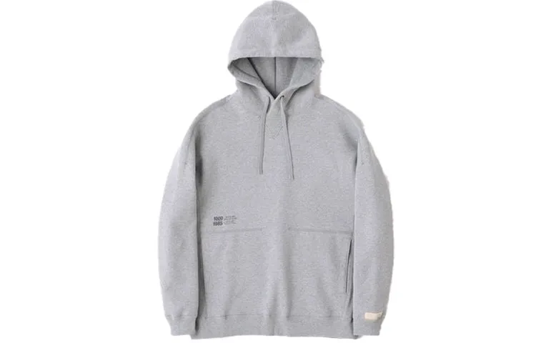 New Balance Sweatshirts Men's Gray Hooded Moderate