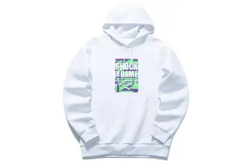 ANTA Basketball Collection Sweatshirts Men's White Hooded Moderate Regular