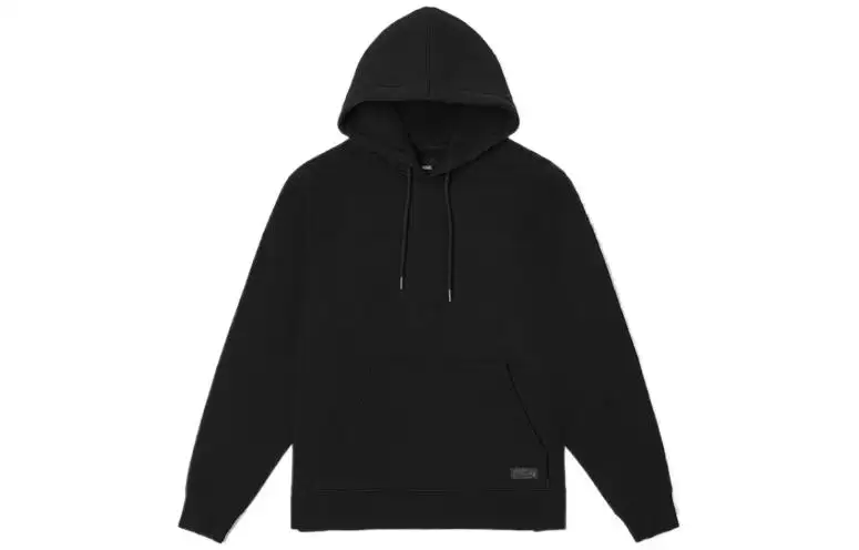 Vans Sweatshirts Unisex Black Hooded Moderate Regular