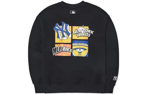 MLB New York Yankees Sweatshirt Unisex Black