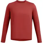 Under Armour T Shirts Men's Red Crew Neck Moderate Straight Fit
