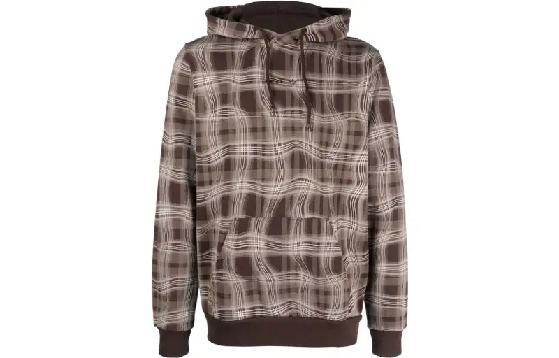 Adidas Originals Sweatshirts Men's Brown Hooded Moderate Regular